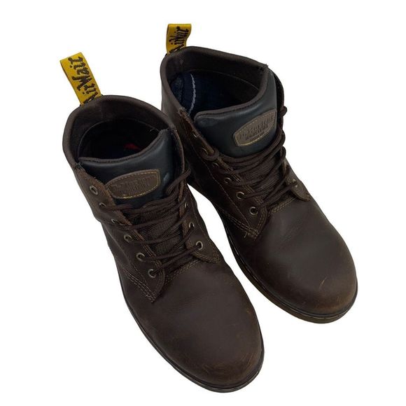 Dr. Martens Ledger Slip Resistant Leather Work Boot Safety Shoe Men Size 12 - Picture 4 of 8